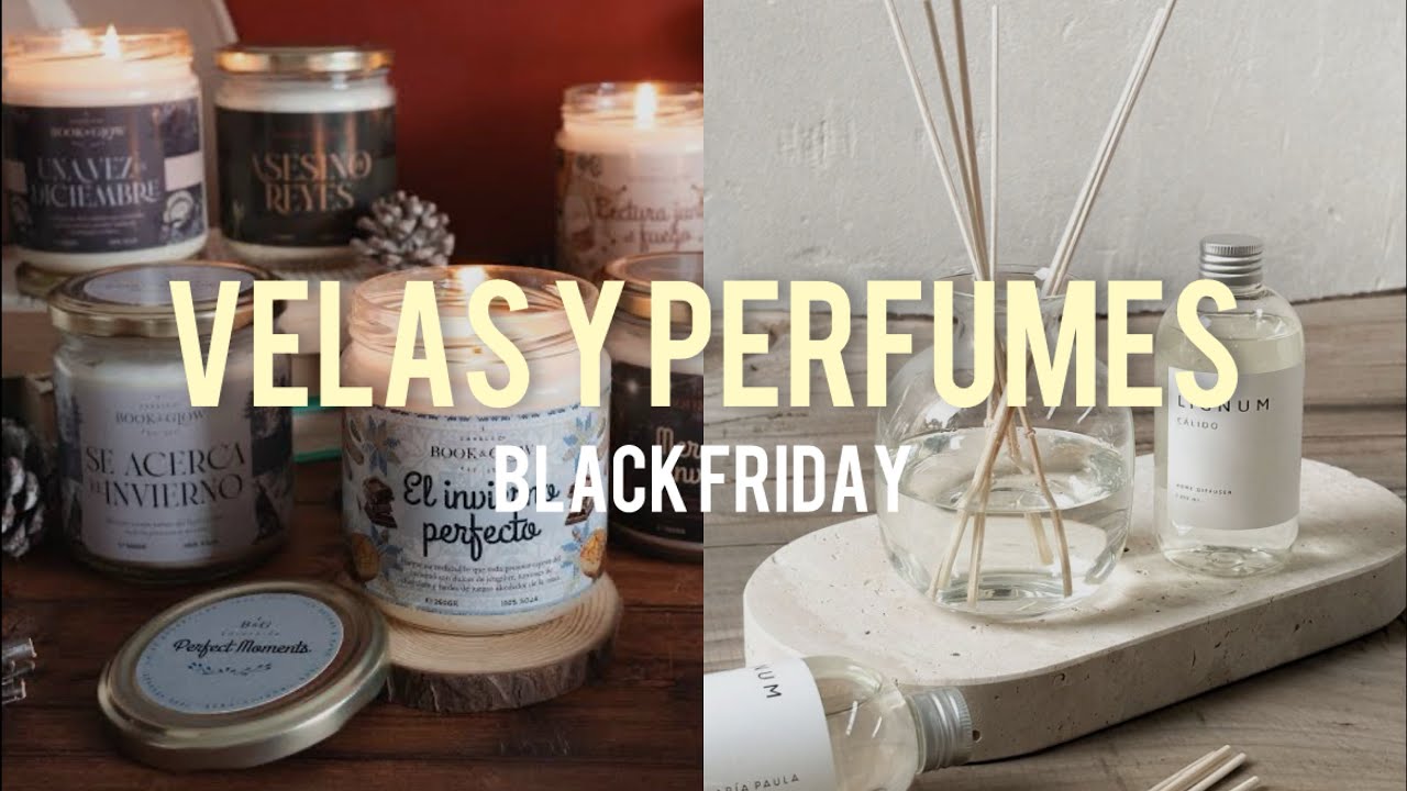 RECOMENDACIONES PERFUMES Y VELAS BOOK&GLOW | Blackfriday