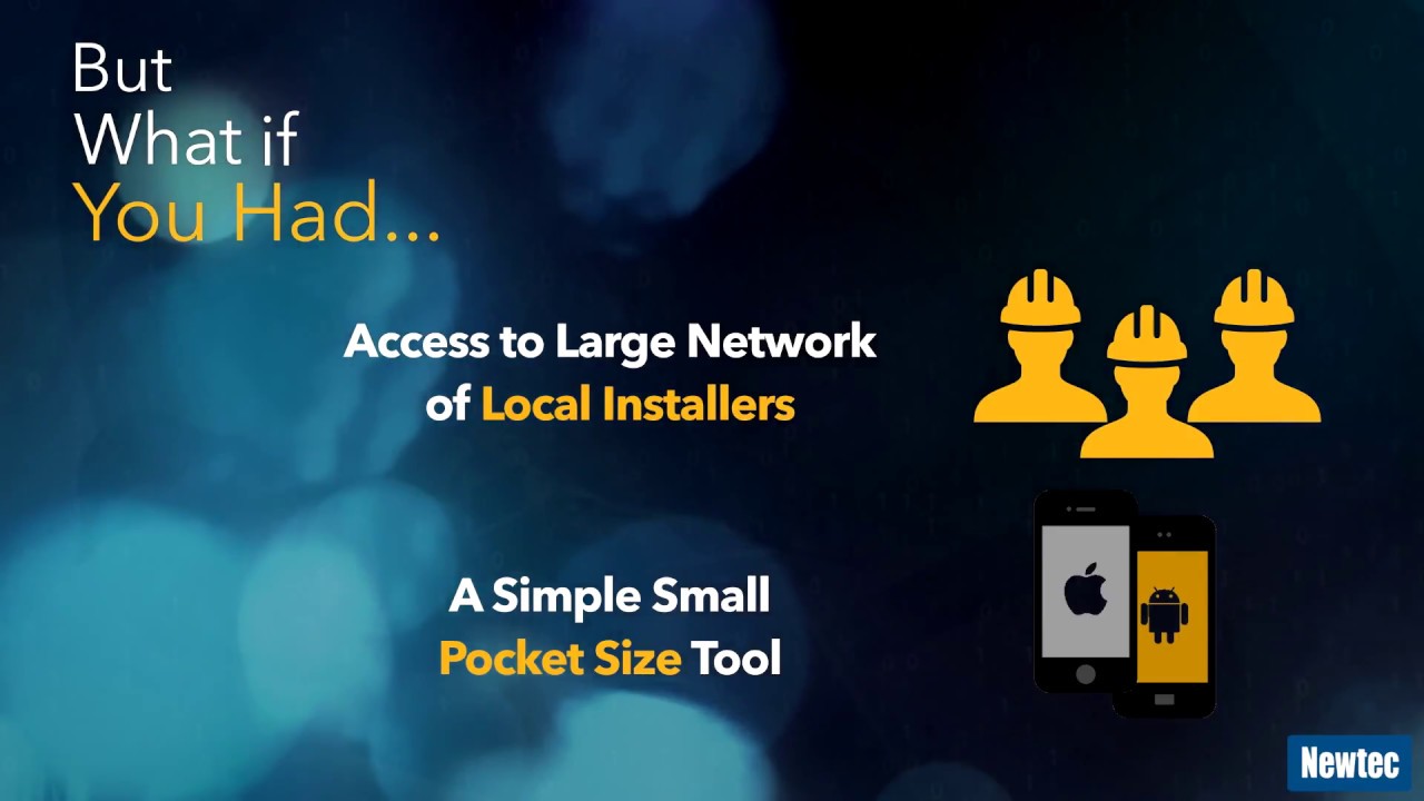 Newtec's Point&Play installation app for high quality terminal installations