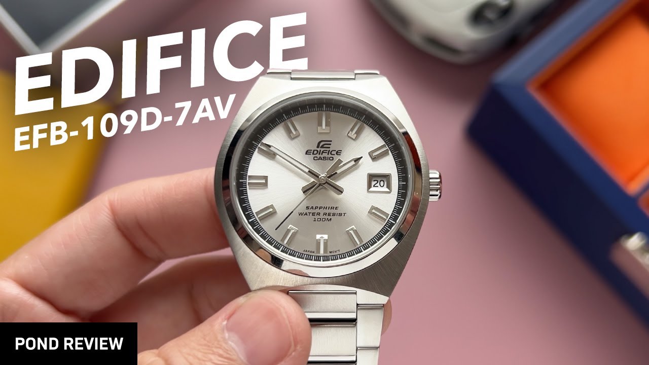 ปีนี้เค้ามาดีทุกเรือน! Edifice EFB-109D-7AV