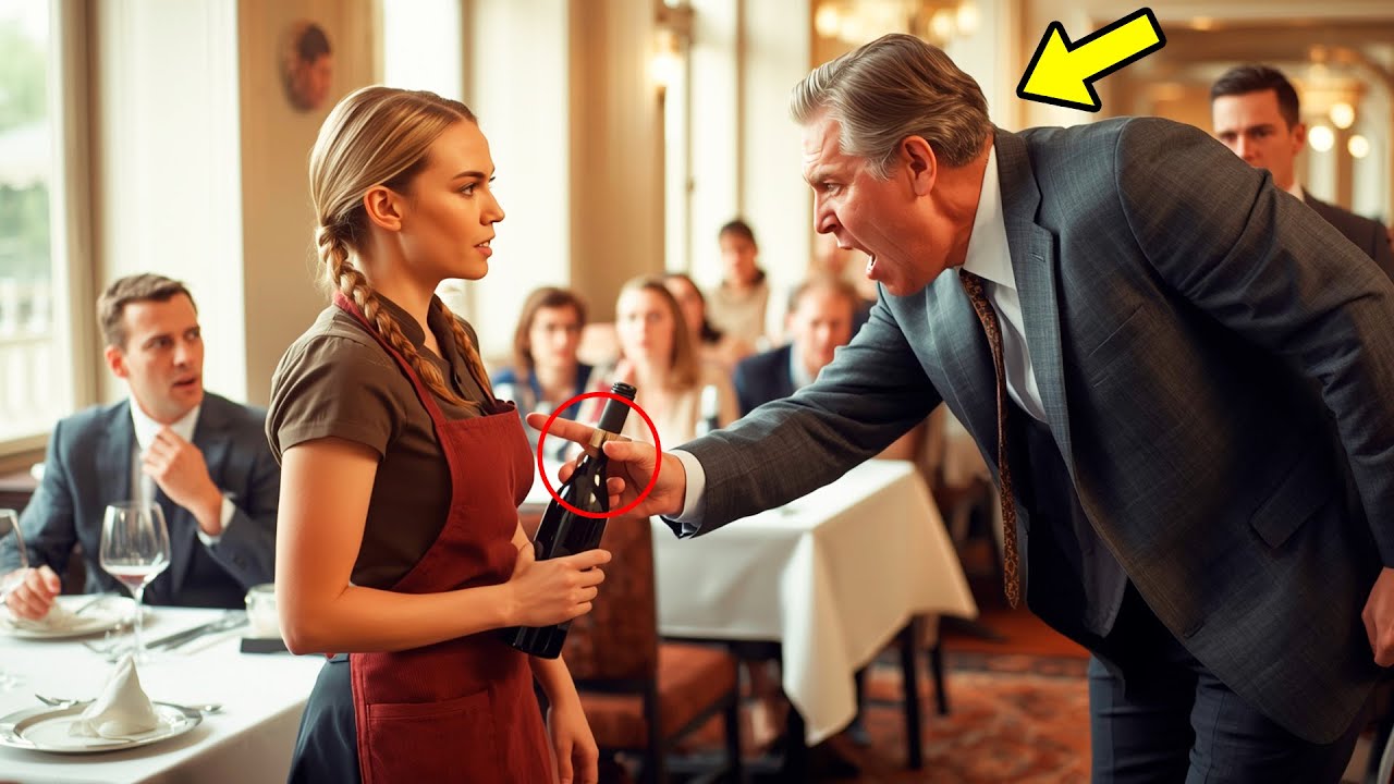 « CRIE SUR MOI ENCORE UNE FOIS — ET TOUT CELA PRENDRA FIN », avertit la serveuse le milliardaire…