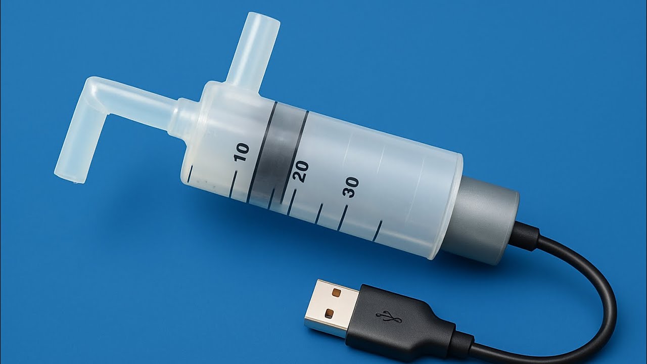 how to make a water pump that runs on a usb port
