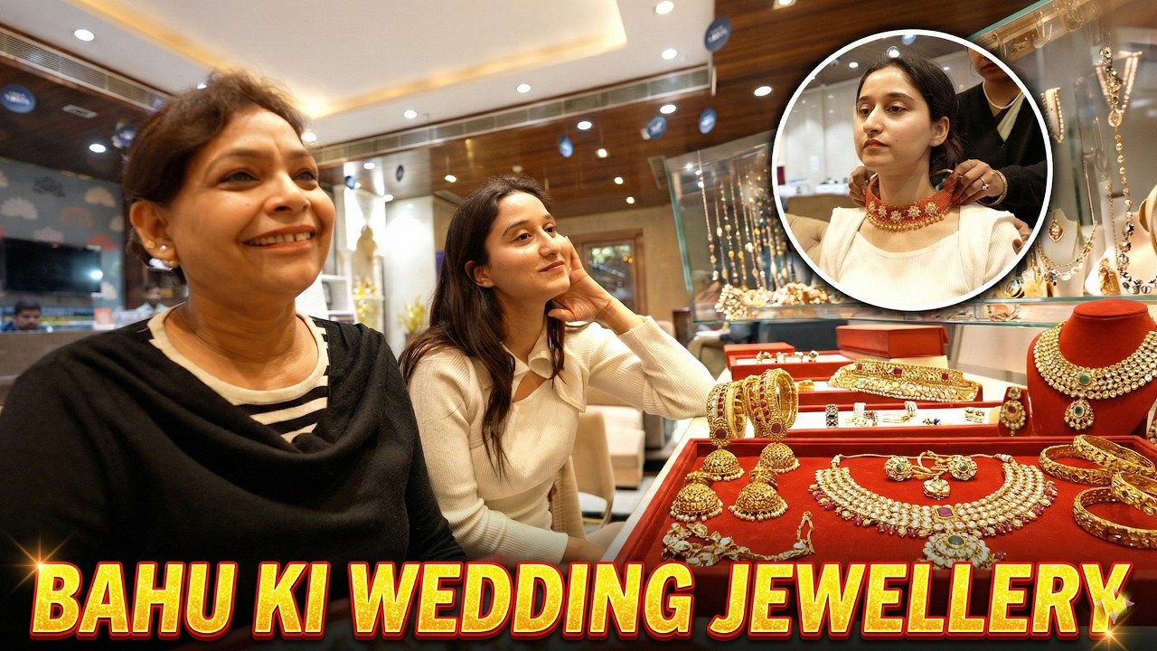Finally Bahu ko di Shaadi Ki Jewellery