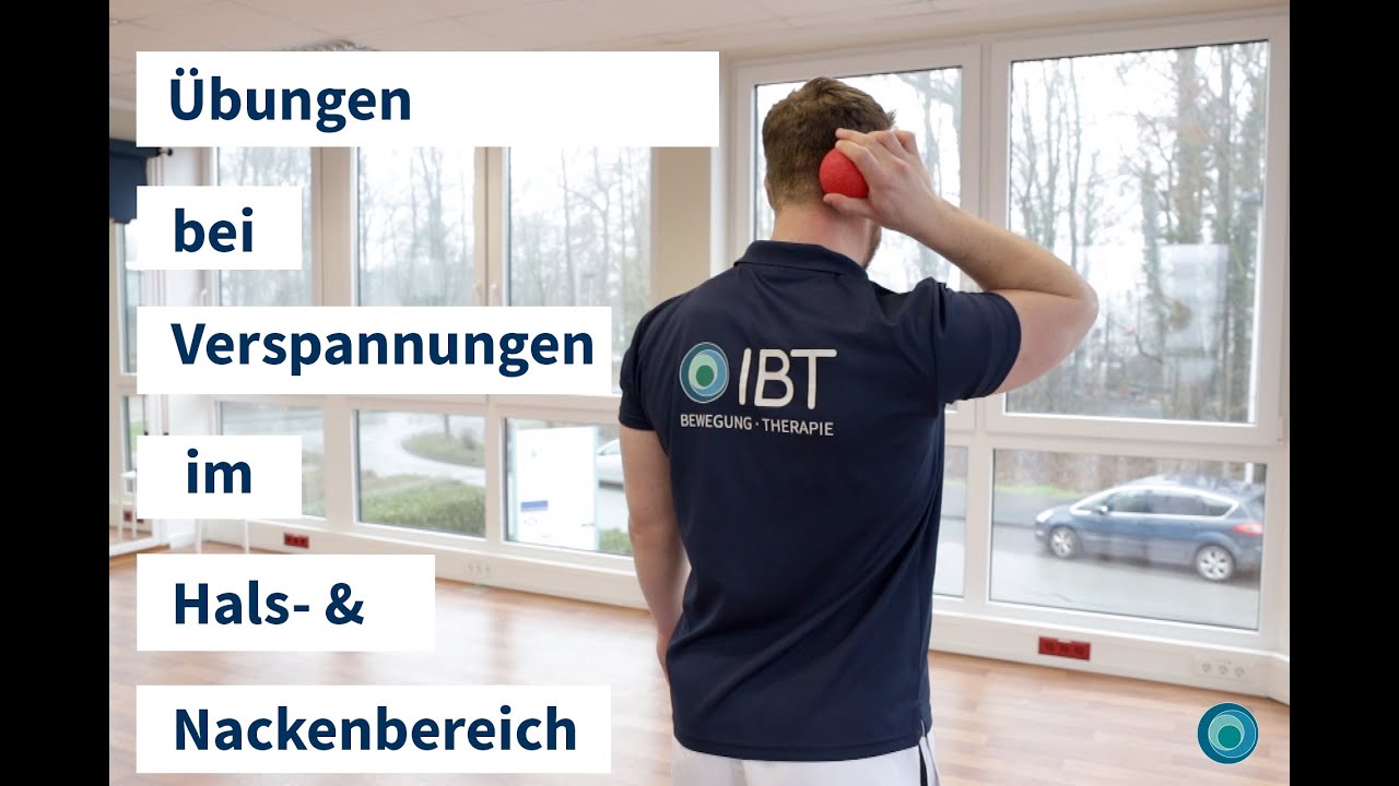 Übungen bei Verspannungen im Hals- & Nackenbereich (HWS) | mit Felix