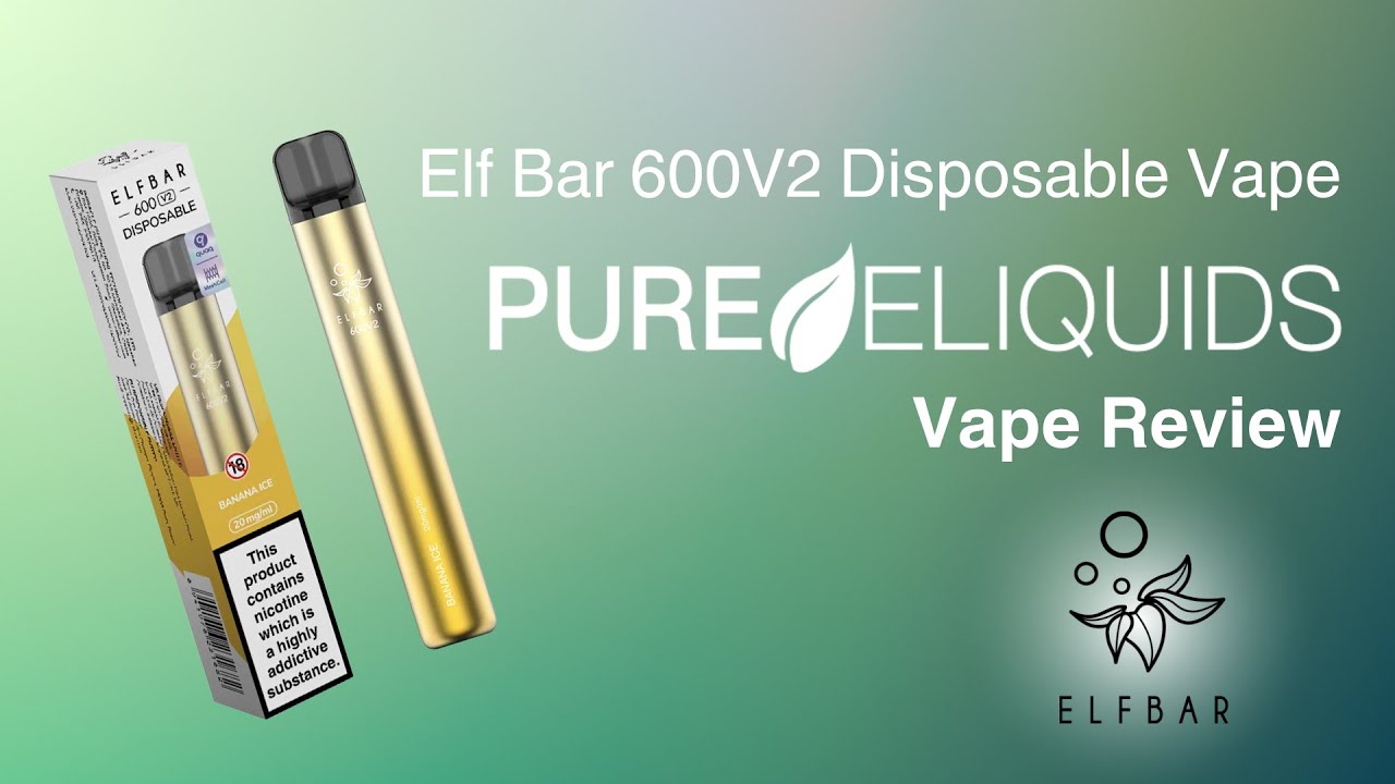The Elf Bar 600V2 By Elf Bar - Unboxed and Tested by Pure E-liquids