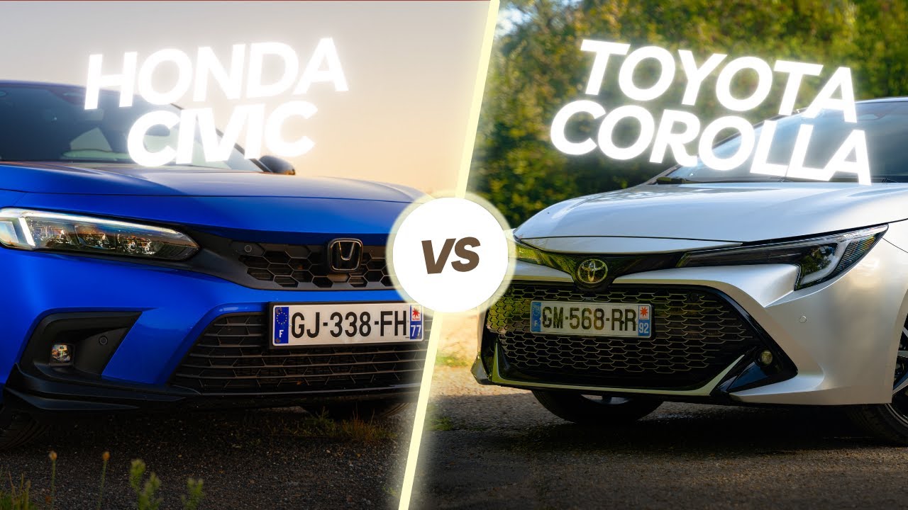 TOYOTA COROLLA VS HONDA CIVIC : QUELLE BERLINE HYBRIDE CHOISIR ?