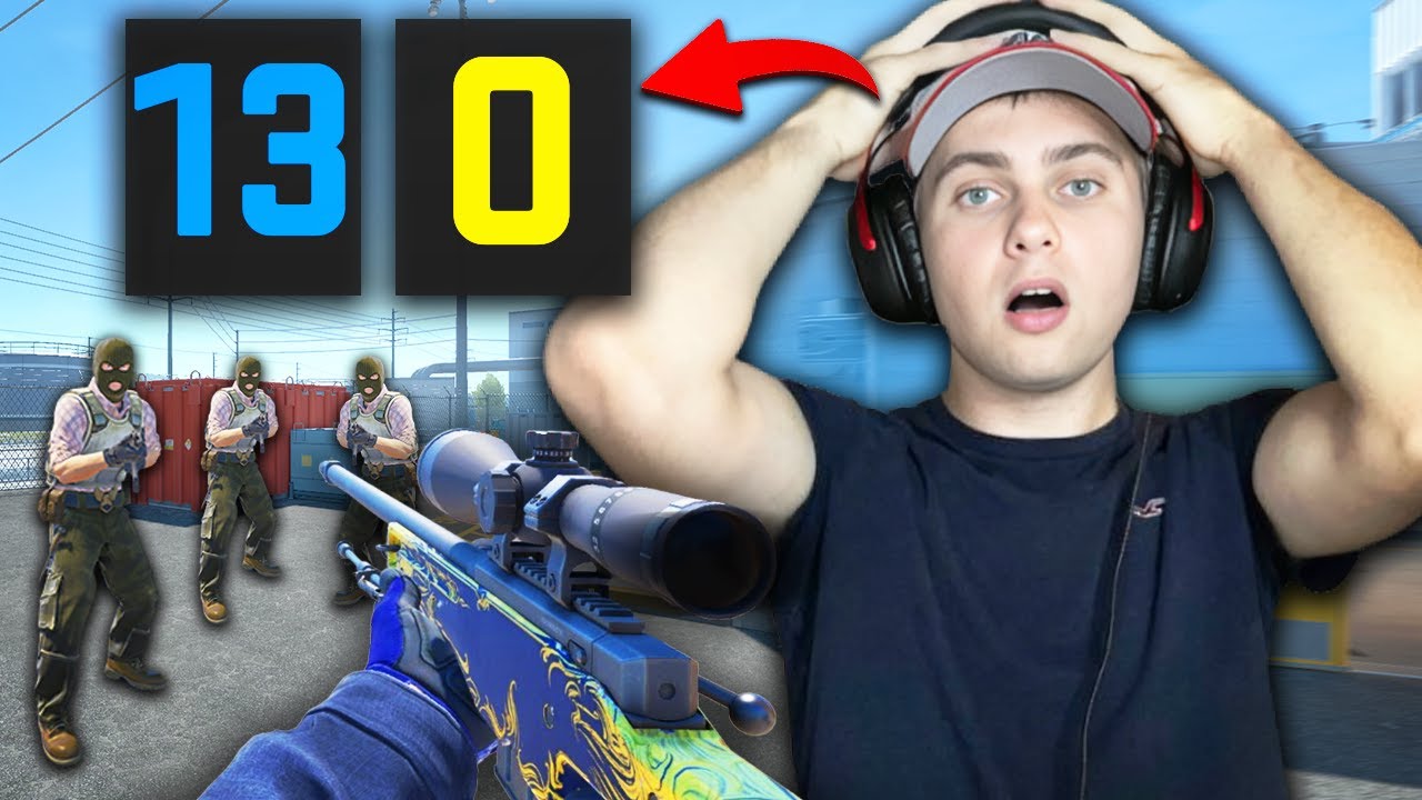 I BROKE FACEIT with a PERFECT ZERO DEATH MATCH! (lvl 10 domination)