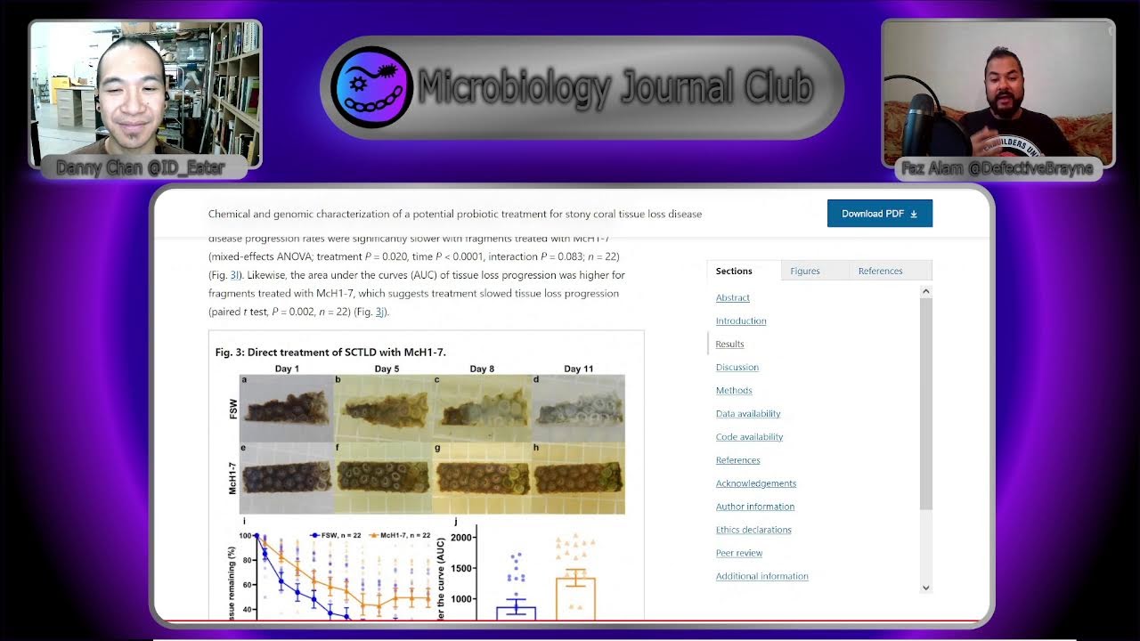 Does fish poop affect coral? Can algae be engineered to make hydrogen? Why make mazes for microbes?