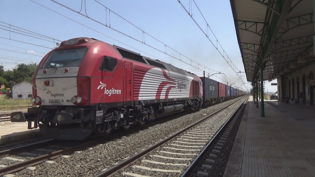 335 de Logitren cruzando La Encina