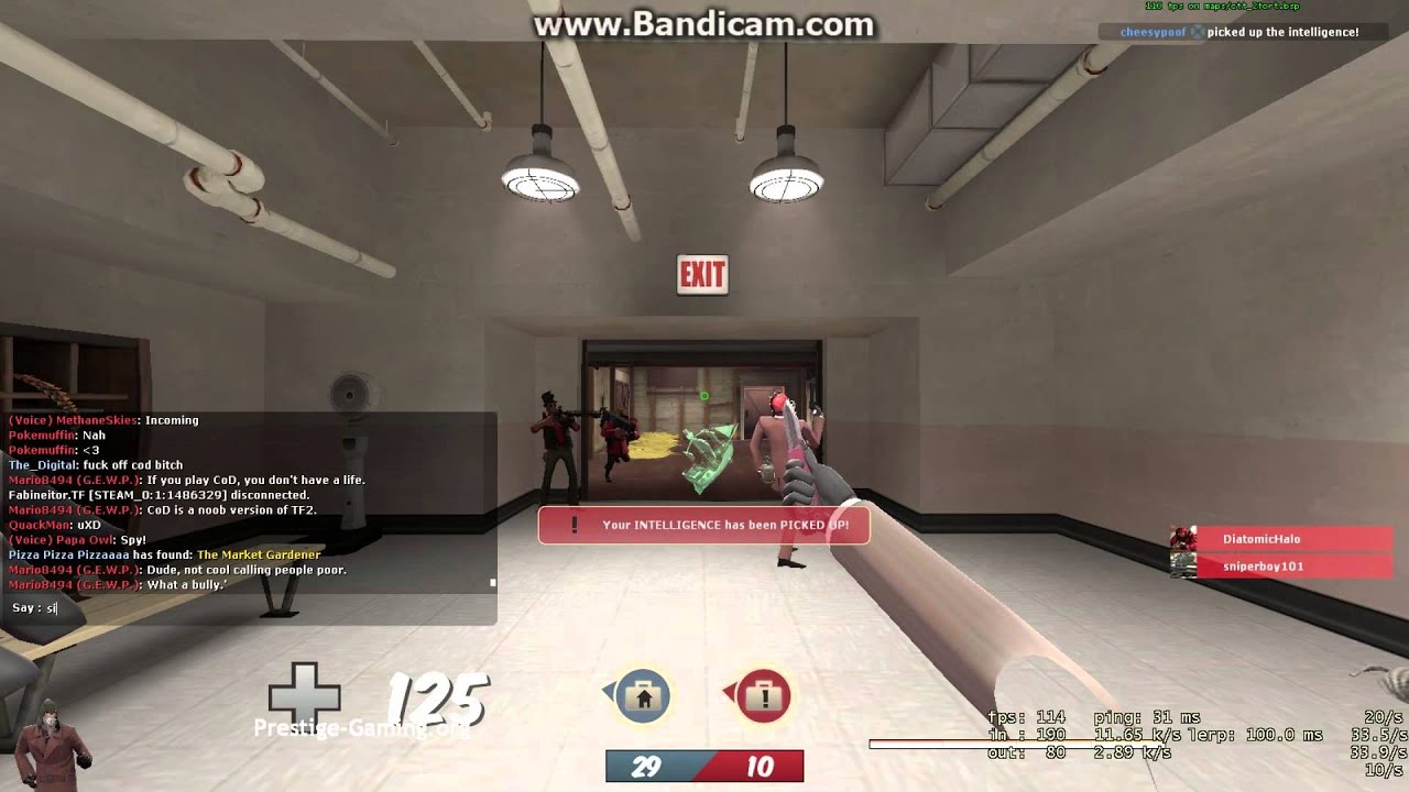 CoD Kid Plays TF2 For His First Time