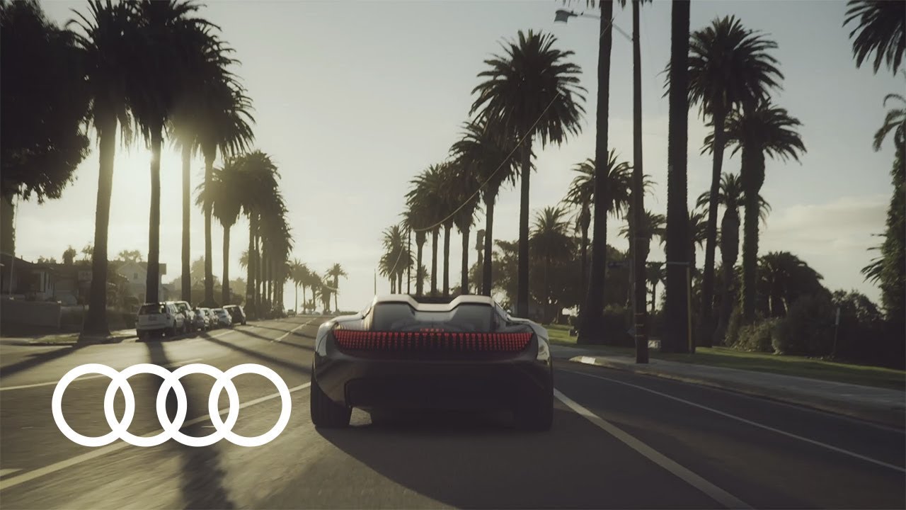 Der Audi skysphere concept.