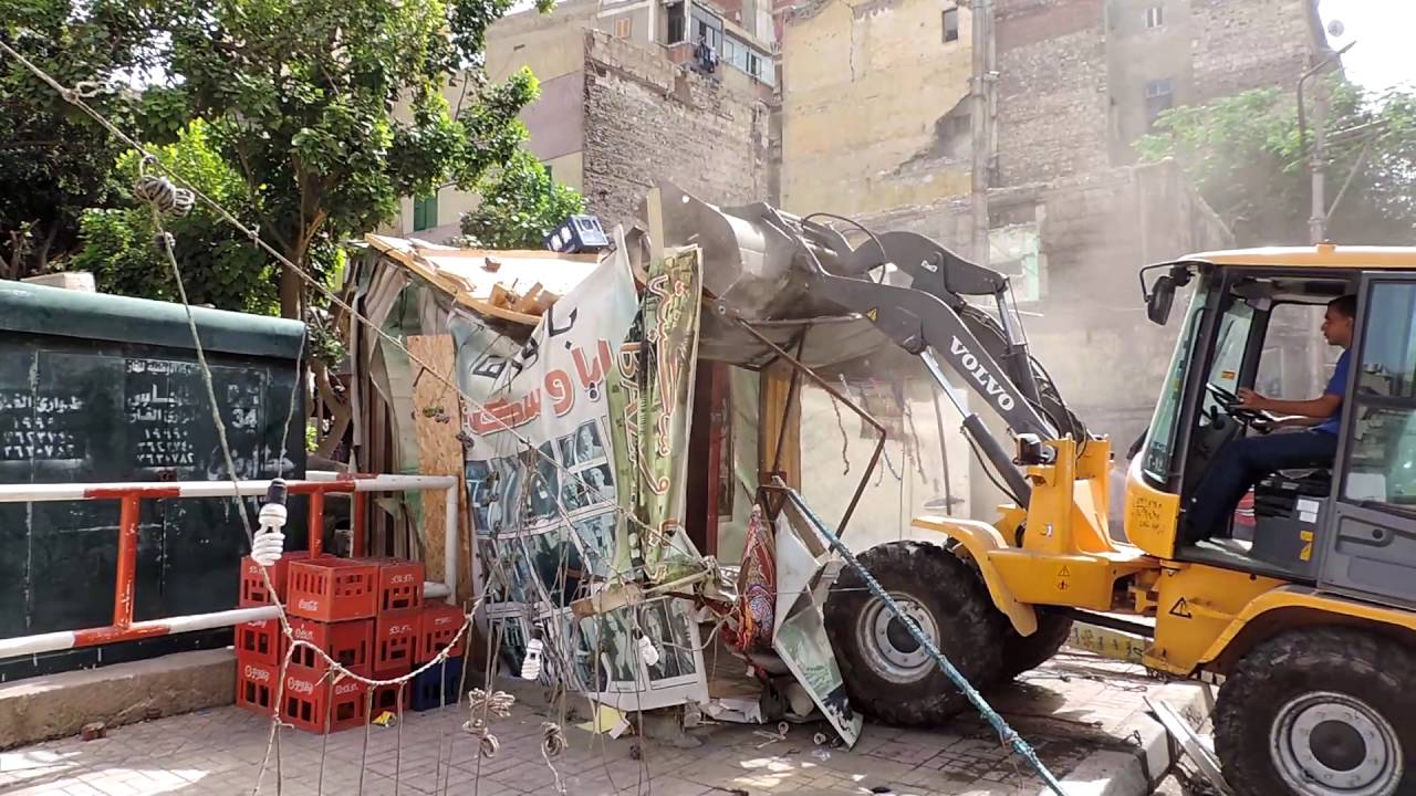 شرطة المرافق بشارع السبع بنات و منطقة الموقف الجديد