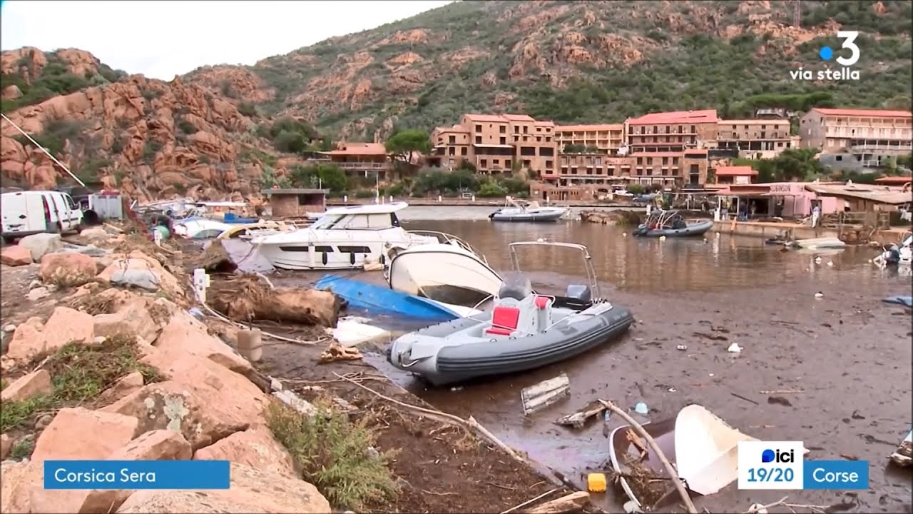 Tempête Ciaran en Corse (dégâts)