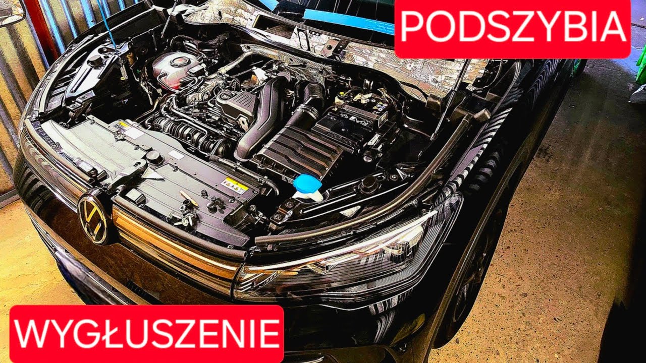 TIGUAN 3 - Wygłuszenie Podszybia