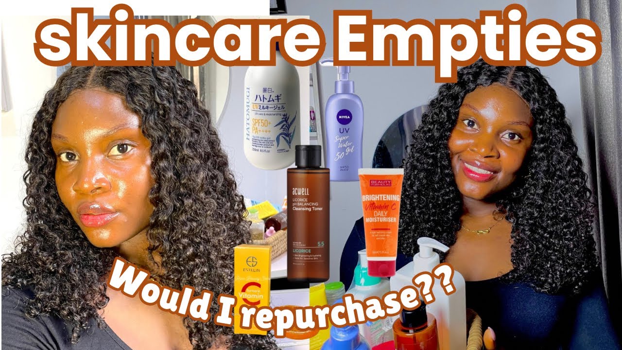 My 2025 Skincare Empties and Favorites
