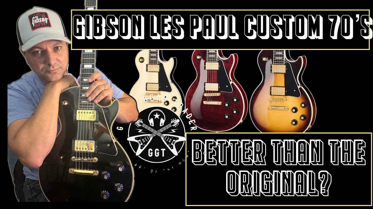 Gibson Les Paul Custom 70's vs. Original 1971 Les Paul Custom &ndash; Vintage vs Modern Shootout!