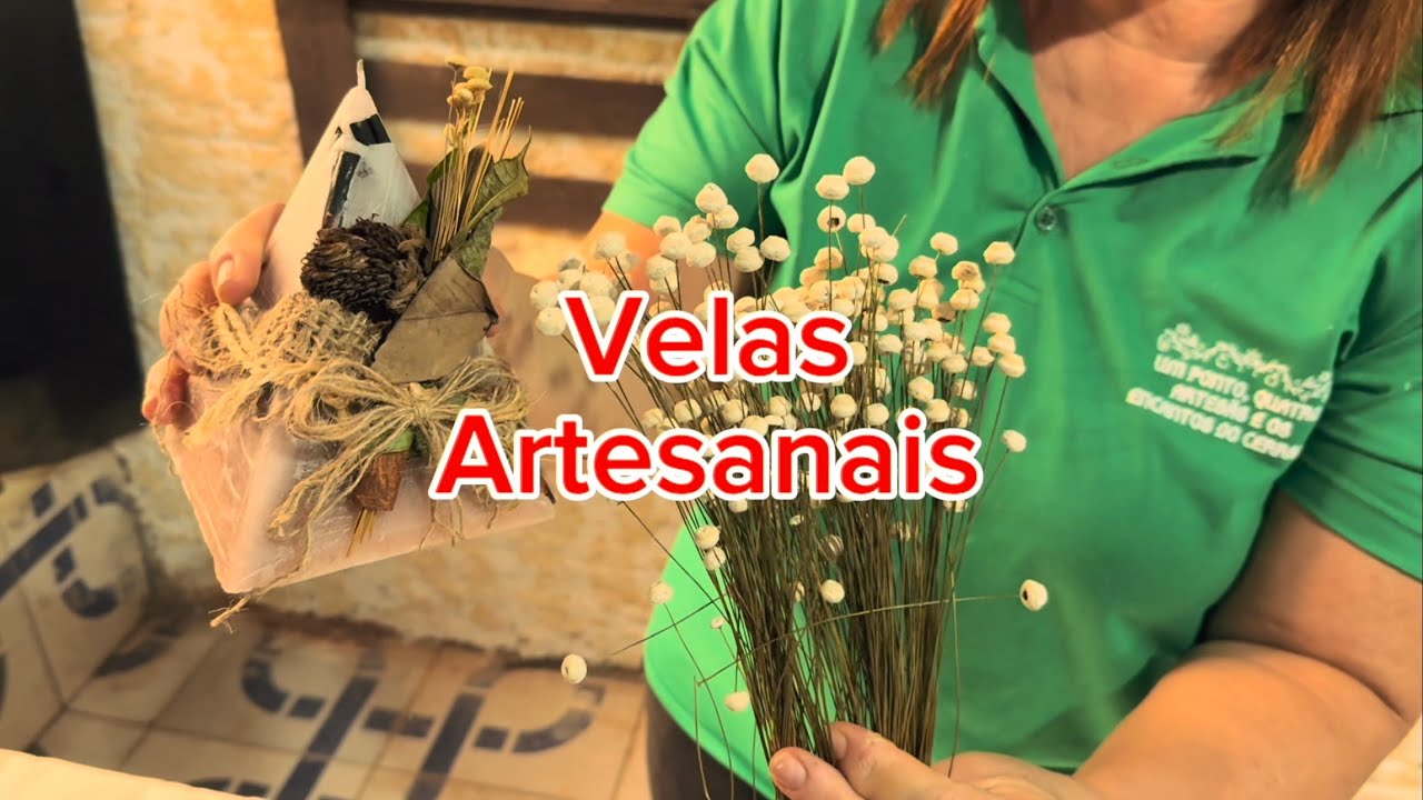 Curso 4 - Velas Artesanais - Jânia Silvério