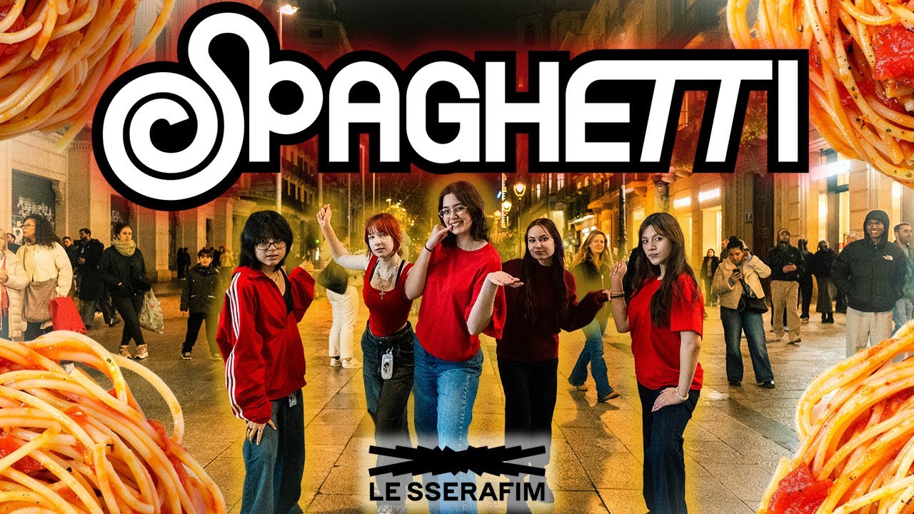[24H, KPOP IN PUBLIC] SPAGHETTI-LE SSERAFIM dance cover|| bechy beaches & ilmat crew