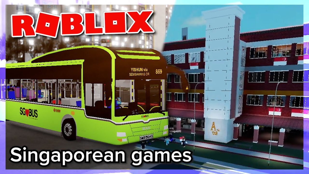Roblox Singapore Games #2 - Exploring custom made games