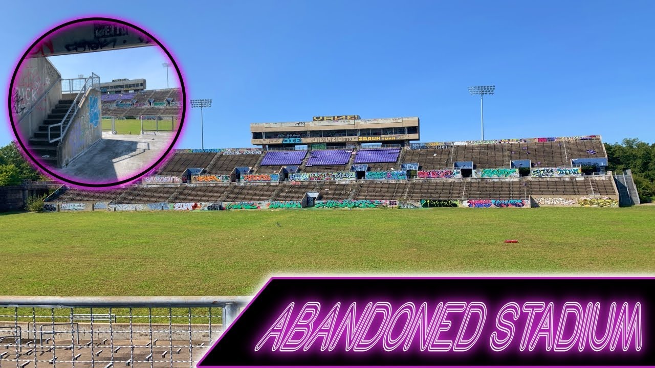 ABANDONED MORRIS-BROWN COLLEGE STADIUM | EXPLORE ATL