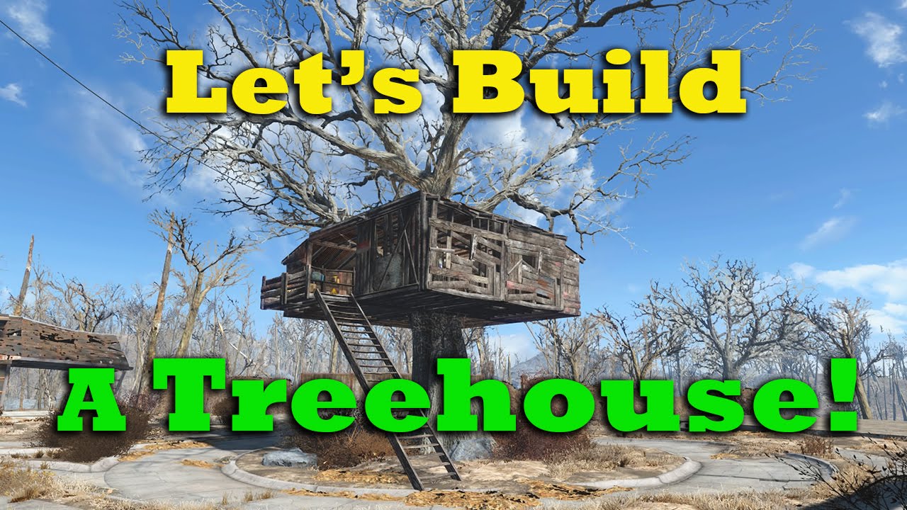 Fallout 4 Tips & Tricks: Let's Build A Treehouse!