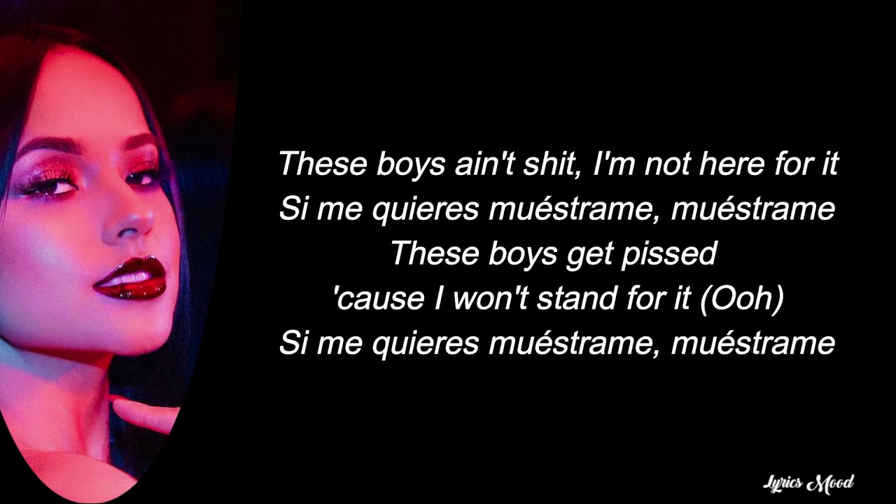 SAYGRACE, Becky G - Boys Ain't Shit LYRICS