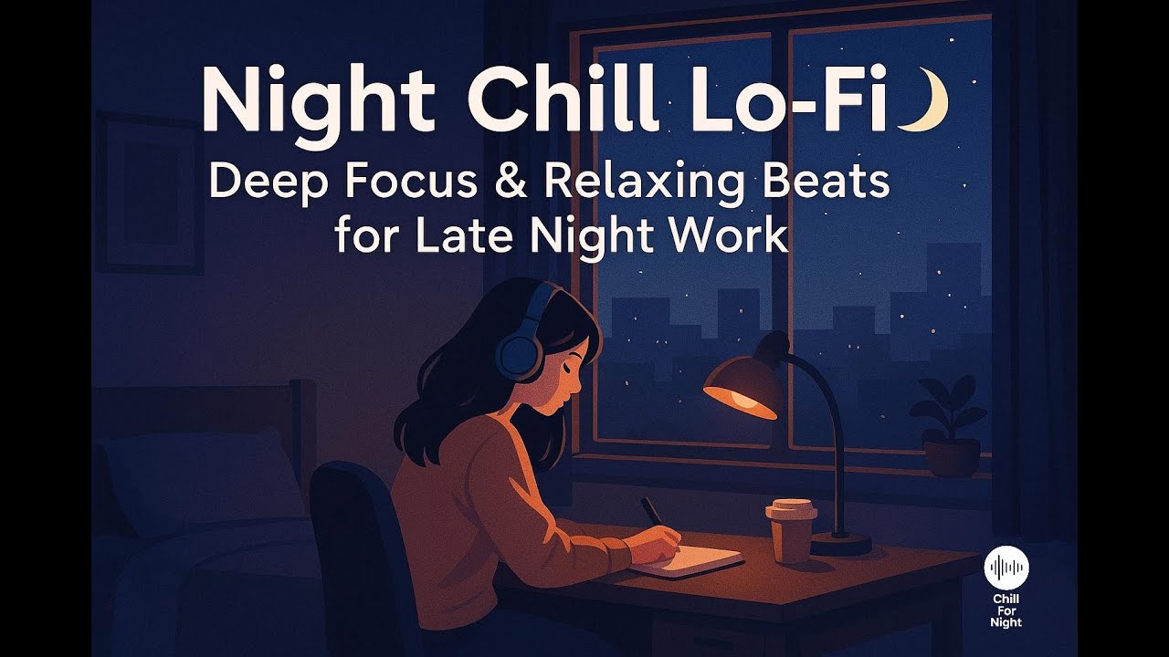 Night Focus Core 🌙 Chill Lo‑Fi Beats for Late Night Work & Deep Concentration