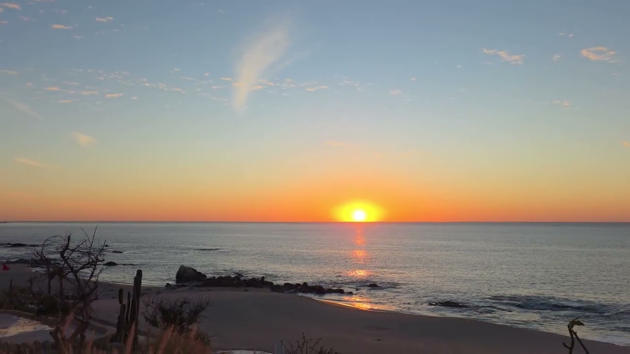 Sunrise from Los Cabos,  Mexico