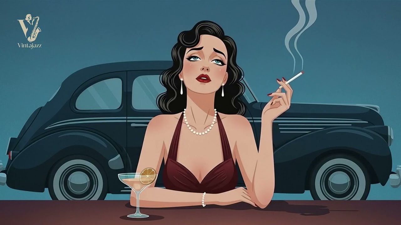 Broken Memories & Vintage Jazz📻1 Hour of Haunting Jazz from the 1940s
