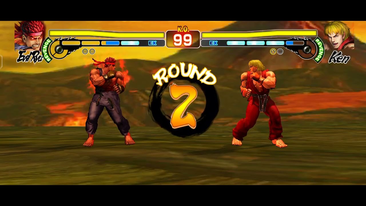 Street Fighter IV: CE Ken (Me) Vs Evil Ryu Online Battle Match Once Again.