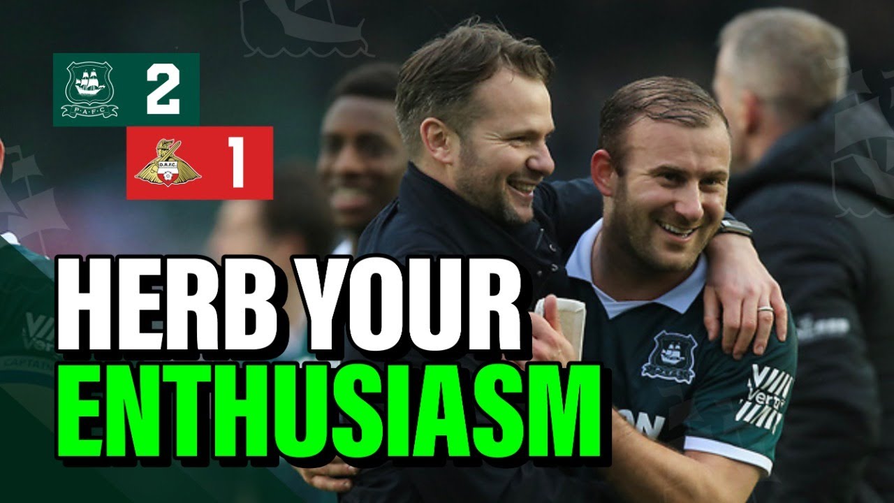 ARGYLE BOUNCE BACK FROM BEHIND: Plymouth Argyle 2-1 Doncaster Rovers
