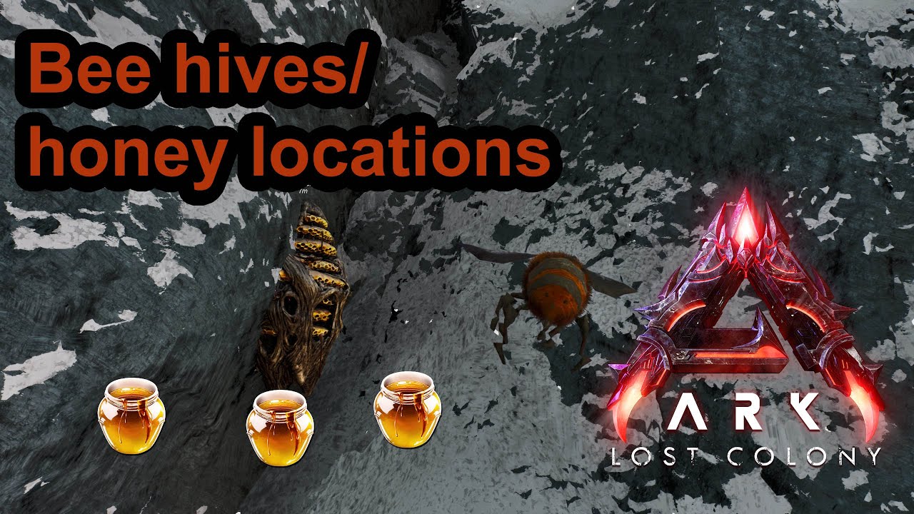 ARK | Затерянная колония | Где найти все ульи/мед
