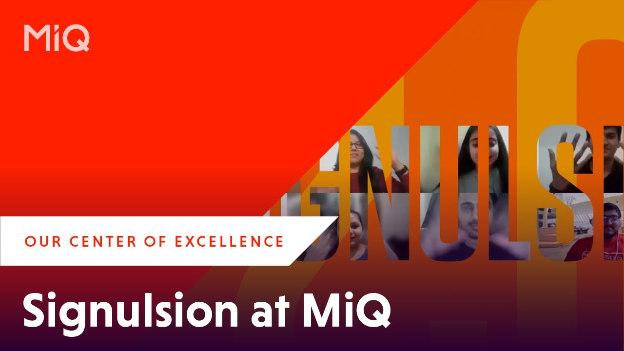 Signlusion at MiQ