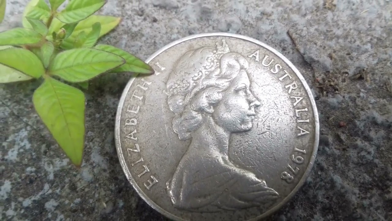 Australia Coin. Elizabeth II.Twenty Cents. 1978. Coins. Numismatics