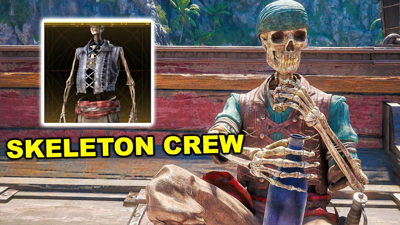 Assassin's Creed Black Flag Resynced - How To Get Skeleton Crew (Deceased Crew Attire Location)