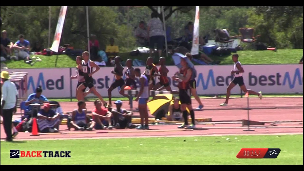Senior SA's - Men 800m final