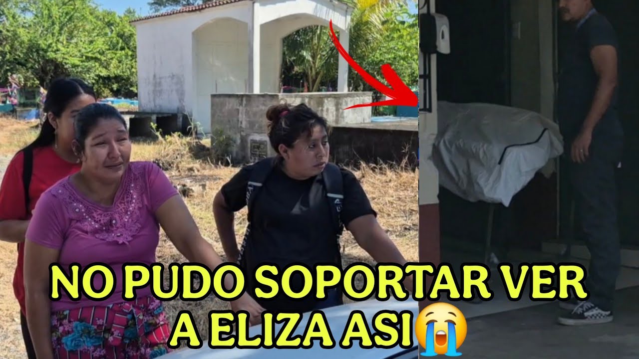 TIA DE ELIZA rompe en llanto al verla en una bolsa blanca😭