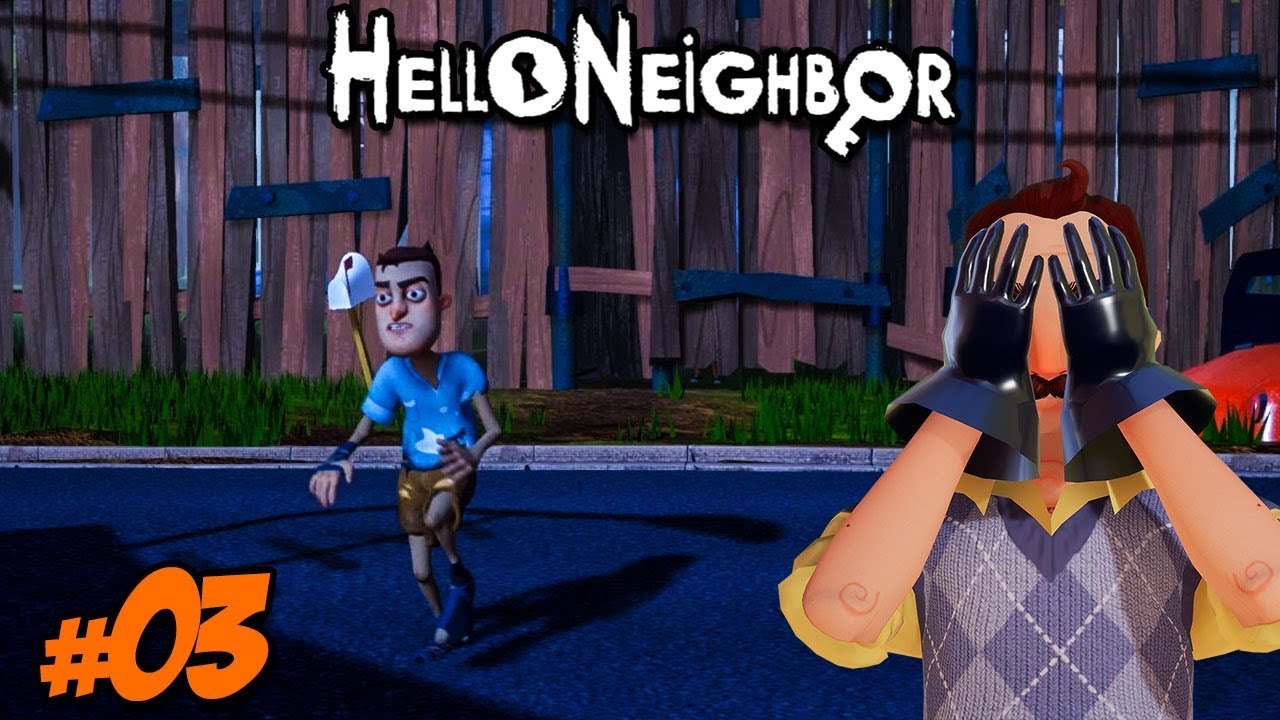 HELLO NEIGHBOR #3 - UCIEKAMY SĄSIADOWI!