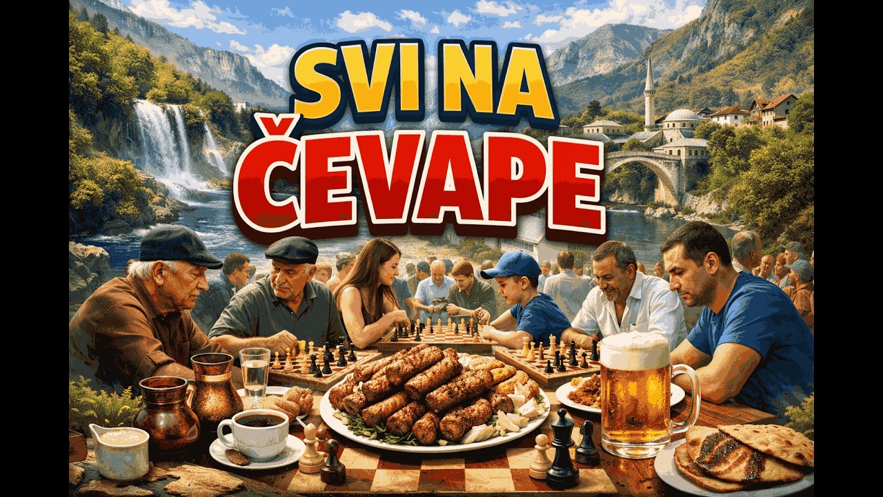 BOSNA ZOVE – 10 ĆEVAPA MINIMUM?! 🇧🇦♟🔥