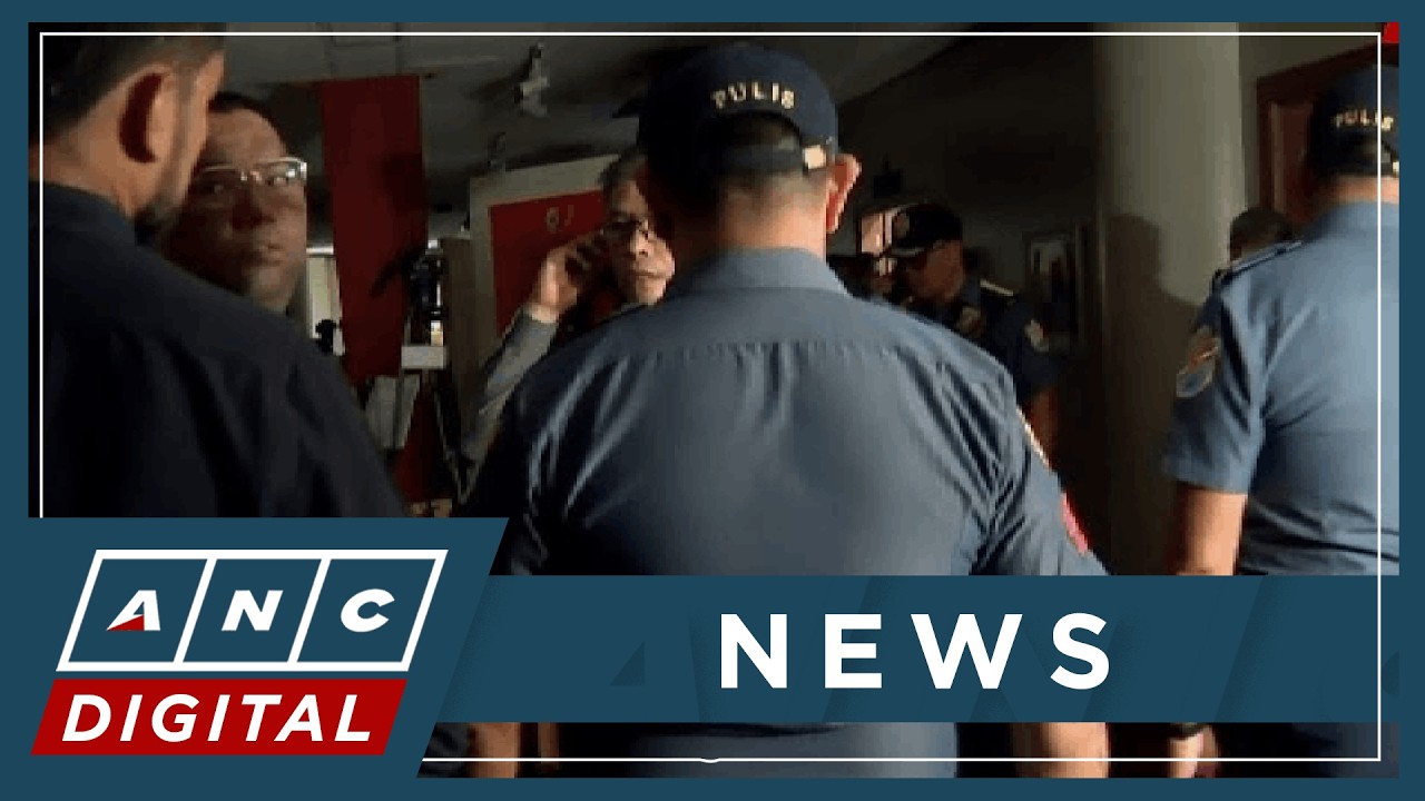 LOOK: Cops, armed Office of the Sergeant-at-Arms personnel seen at Senate | ANC
