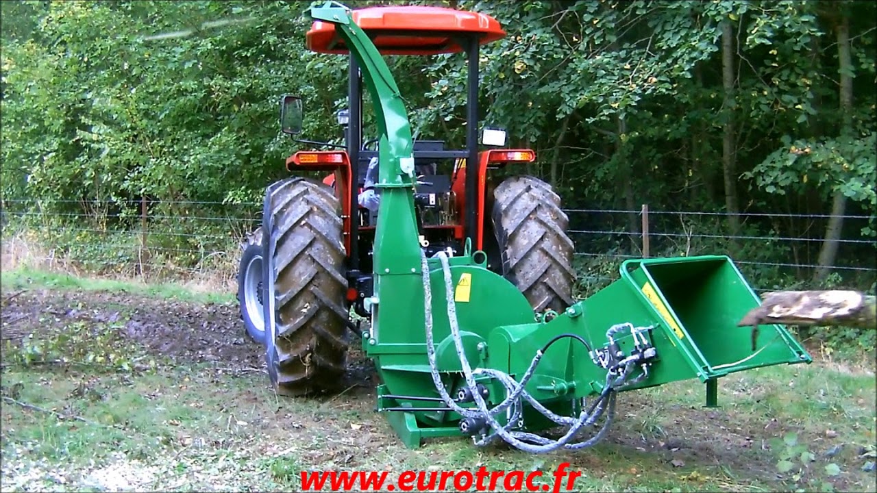 Broyeur de branches GEO ECO 22  -  www.eurotrac.fr