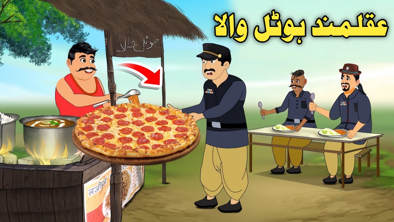 Aqalmand Hotel Wala| Pashto Cartoon Kahani| Pashto Cartoon New| Cartoon Pashto