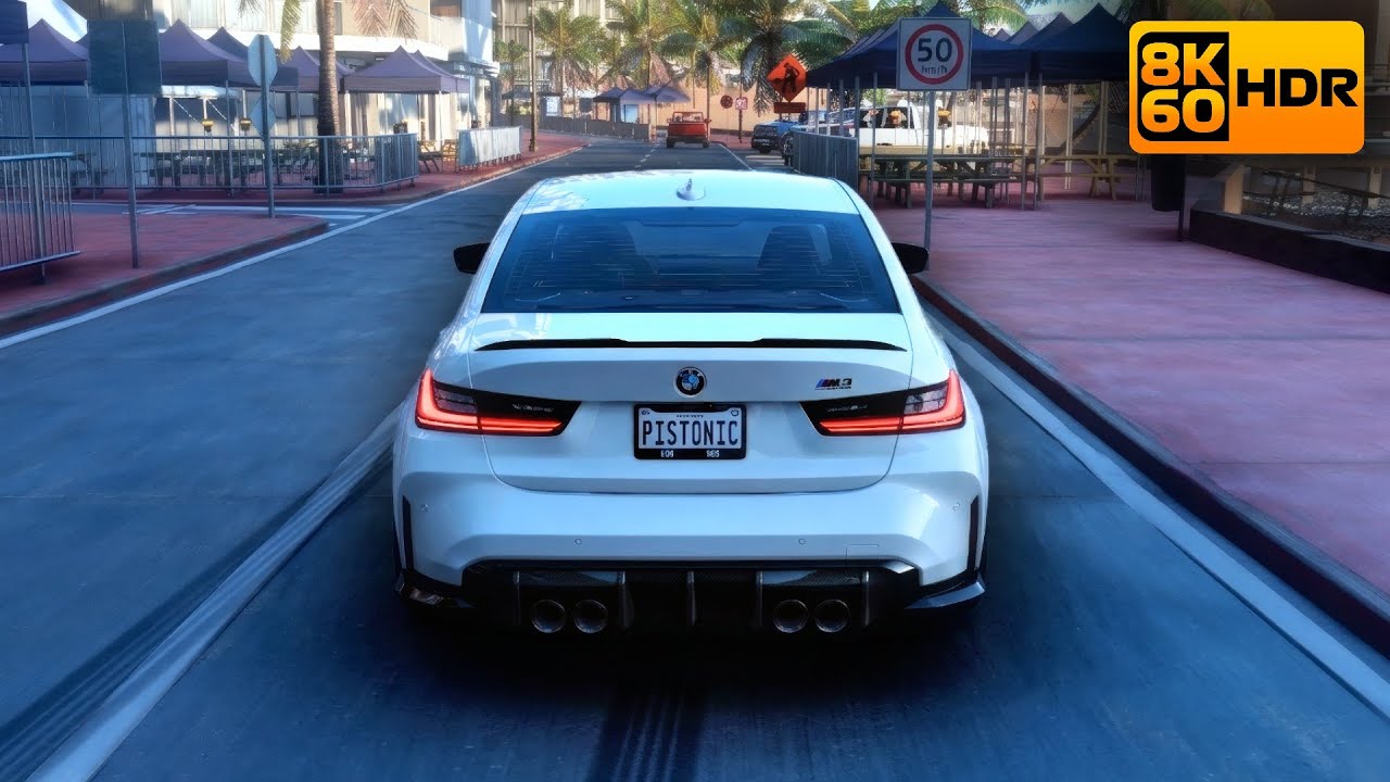 BMW M3 G80 4-SPEED MONSTER! | Stock vs 900HP RWD Tuned (Forza Horizon 5 - 4K Ultra Graphics)
