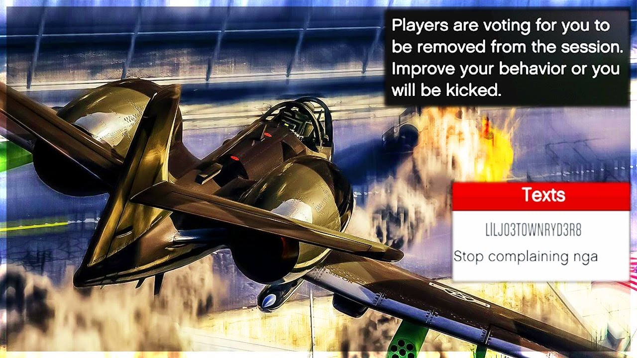 Встречайте самого тупого танкового грифера в GTA 5 Online (получает соленые и ярые выходки)