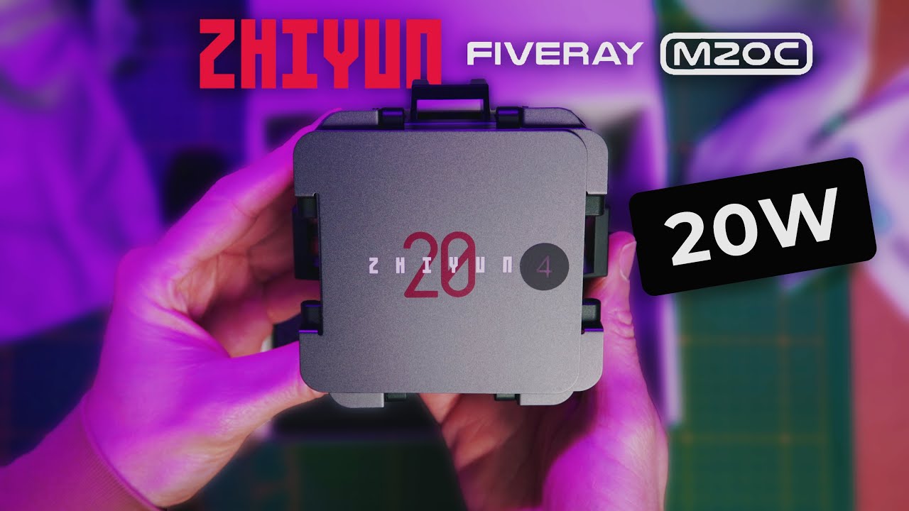 Éclairage PUISSANT et PRATIQUE - ZHIYUN Fiveray M20C