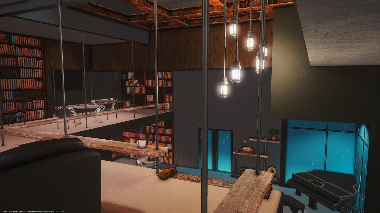 [L] Miqo'te Café | FFXIV Housing Walkthrough
