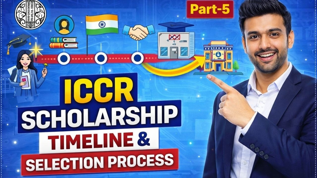 #Part-5 | ICCR Scholarship Selection Process Explained 💯 | Timeline + 5 University Logic