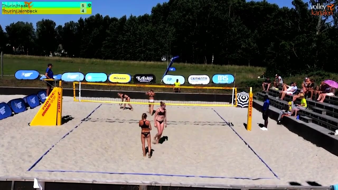 Tina Thurin/Isabelle Haak – Sanna Thurin/Helene Jernbeck | Gotland Master | Swedish Beach Tour 2021