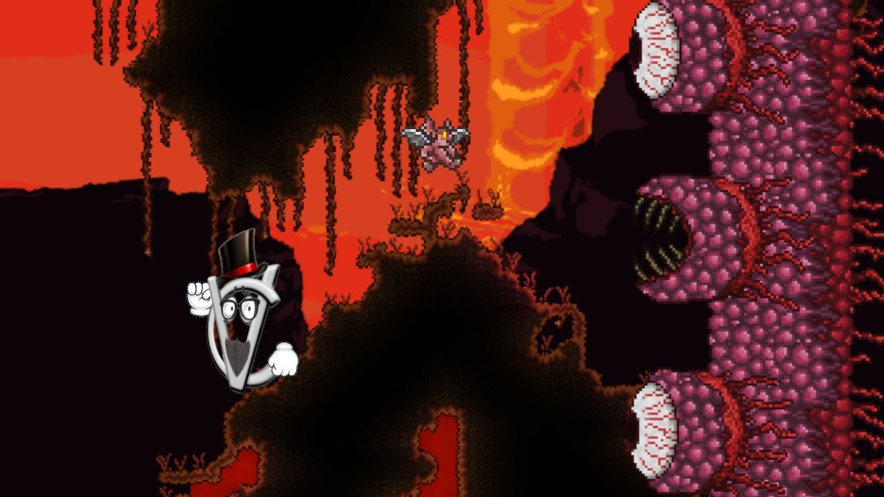 Terraria's Underworld Hides Something Fleshy