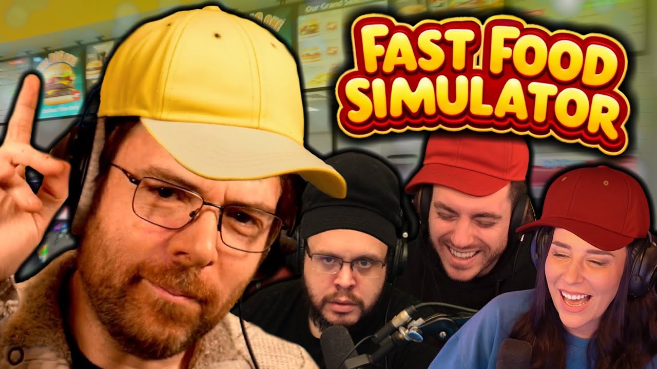FAST FOOD SIMULATOR ft. Zerator, Mynthos & Gom4rt ! (Best-of du Lundi #161)