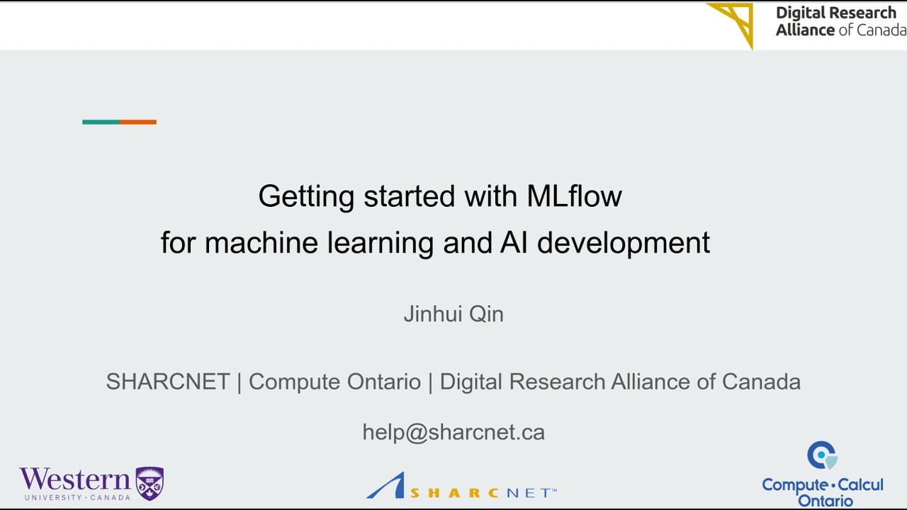 Getting started with MLflow for machine learning and AI development